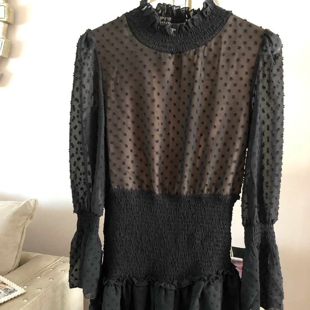 black dress